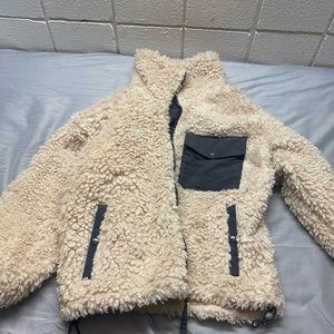 Abercrombie and fitch fur coat